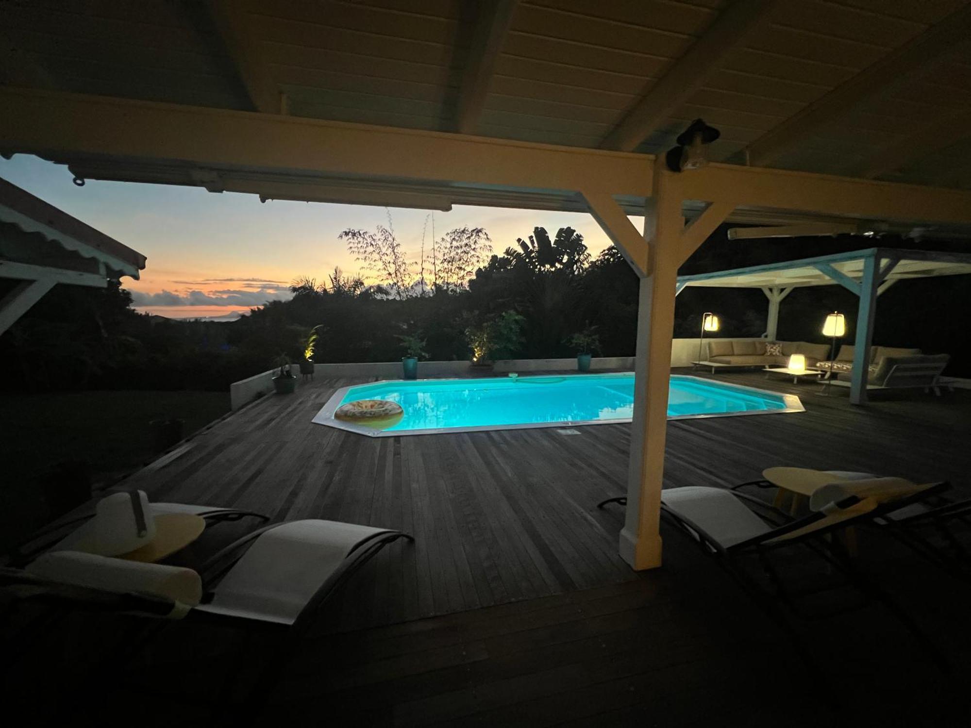 Spacieuse Villa Corossol Avec Piscine Et Jeux Exterieurs Le Gosier  Exterior foto